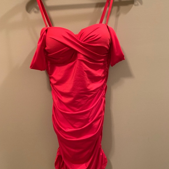 BALNEAIRE ONE PIECE BATHING SUIT WITH BIKINI COVERAGE - SIZE M - Picture 11 of 12